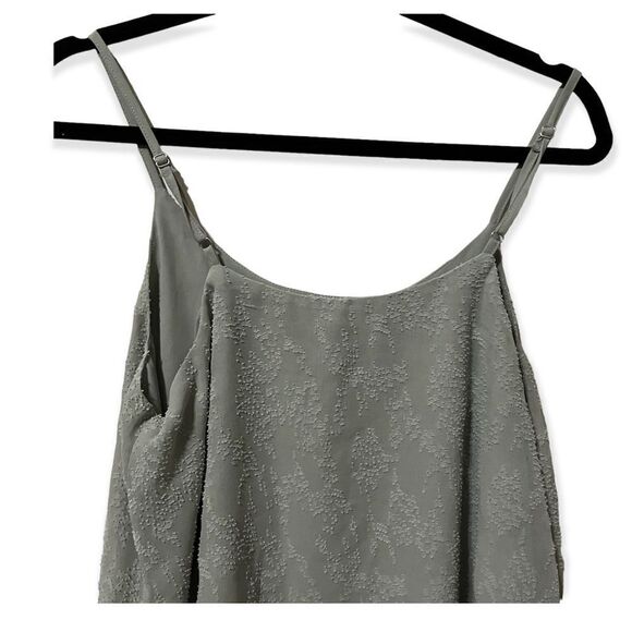 Tank top M Francesca’s medium mi ami blue gray slate adjustable straps NWT​ - Picture 4 of 8